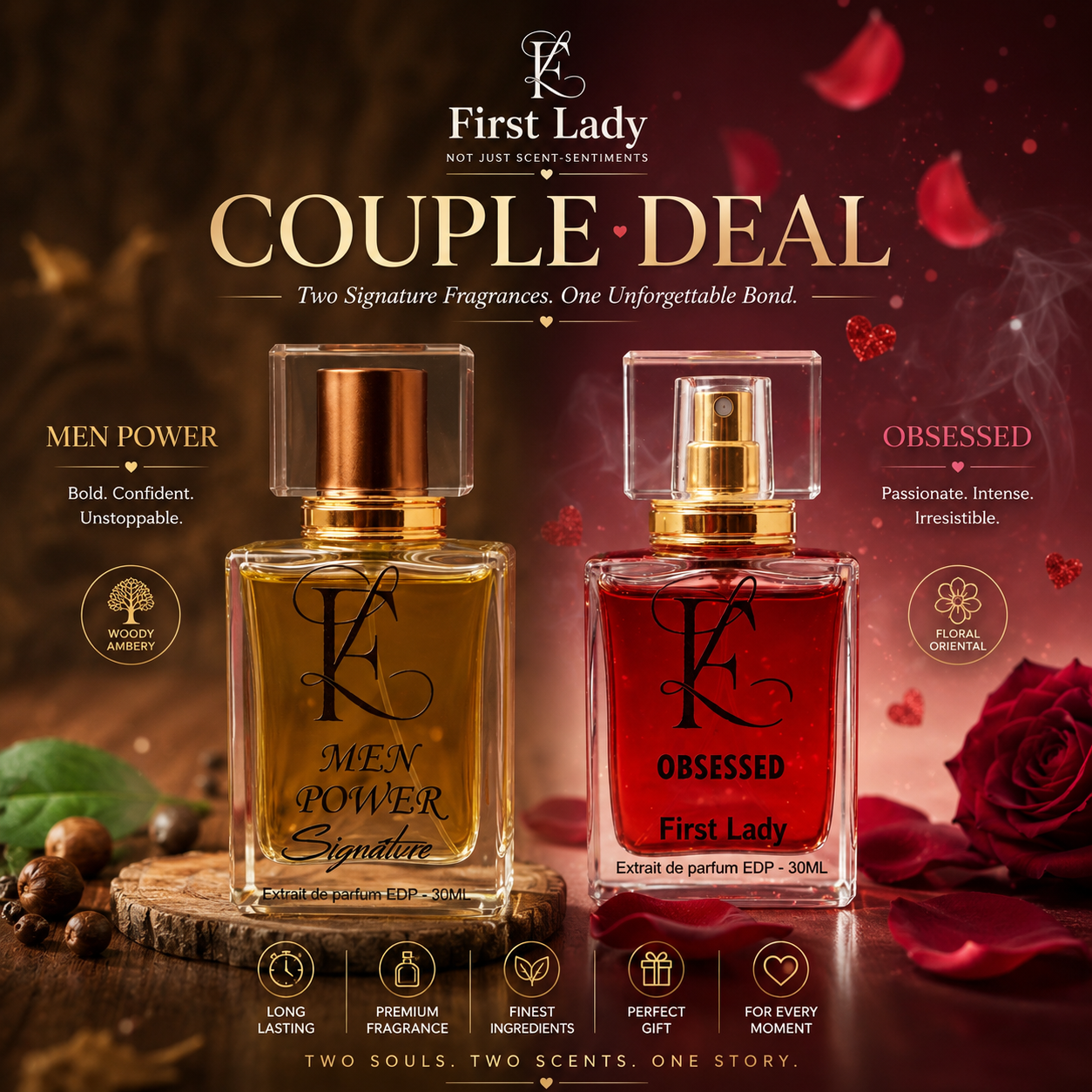 Couple’s Deal – Obsessed 30ml + Men Power 30ml
